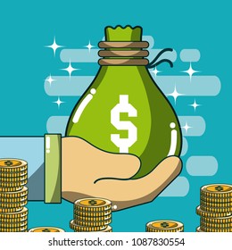 Money and investment cartoons