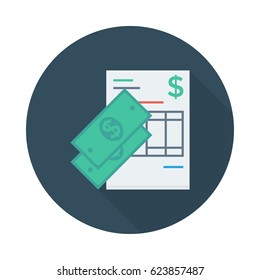money and invoice