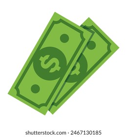 Money isolated on transparent white background, with customizable vector or EPS files.