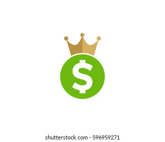 Money King Logo Design Element