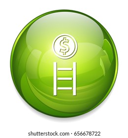 money ladder icon