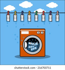 Money laundering.