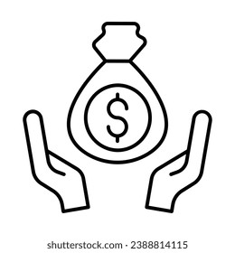 Money Laundering Icon Design For Personal And Commercial Use