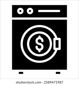 Money Laundering Icon Element For Design