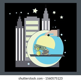money laundering vector to work your design image, to create illustrations, artistic works