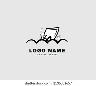 Money Laundry Vector Icon Logo