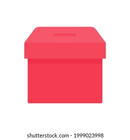 money and leftovers donation box vector The concept of helping the poor for charity
