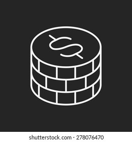 money line icon