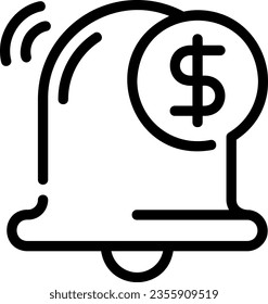 money line icon illustration vector