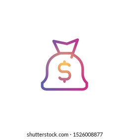 Money  - Line Vector Icon