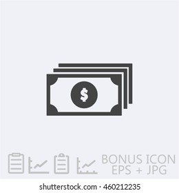 money . line vector icon