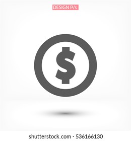 money . line vector icon