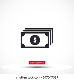 money . line vector icon