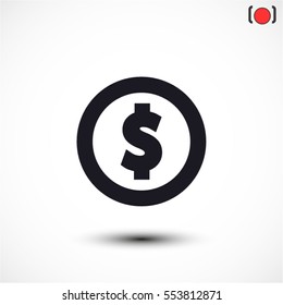 money . line vector icon