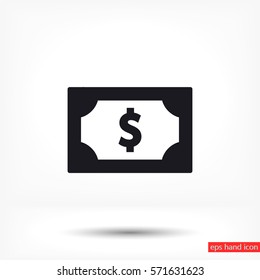  money . line vector icon