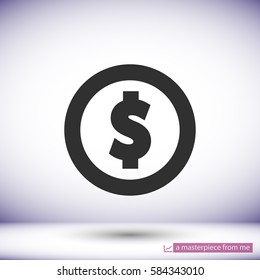 money . line vector icon