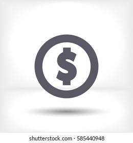 money . line vector icon