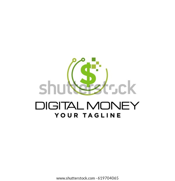 Money Logo Stock Vector (Royalty Free) 619704065