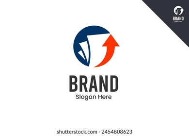 Money logo. Business, accounting, finance and bookkeeping logo identity template. Perfect logo for business related to finance, accounting and bookkeeping symbol business. Vector eps 10.