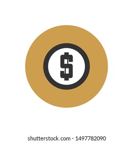 Money Logo Design Concept Vector. Illustration Template. Icon Symbol