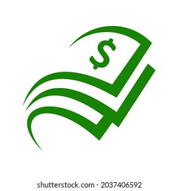 Money Logo Design. Money Logo Vector. Money Logo. Illustrative design for the concepts of money, wealth, investment and finance. Template Ready to Use.