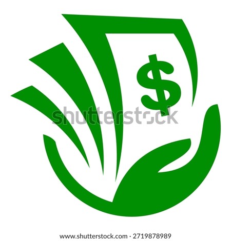 Money Logo Design. Money Logo Vector. Money Logo.  Illustrative design for the concepts of money, wealth, investment and finance. Template Ready to Use.