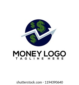Money Logo Design Vector Template