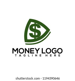 Money Logo Design Vector Template