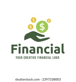 Vector de plantillas de diseños de logotipos de dinero, vectores de diseños de logotipos de finanzas, icono de símbolos de logotipo