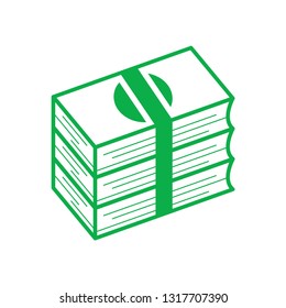 Money logo template vector funds icon design