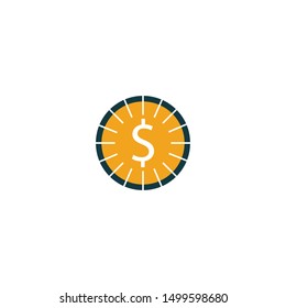 Money logo template vector icon design