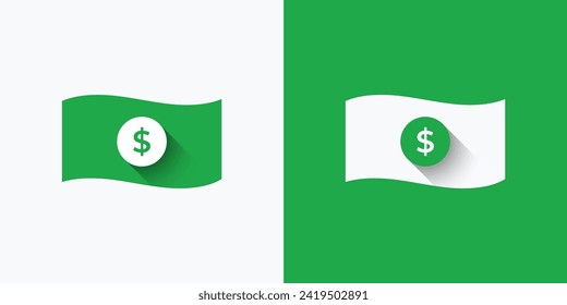 Money Logo Template Vector Icon Illustration Design