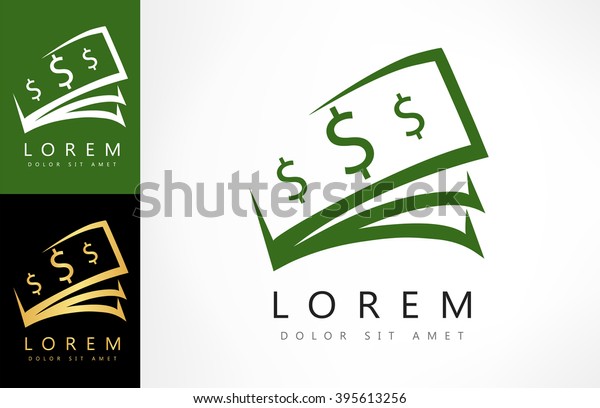 Download Money Logo Vector Stock Vector (Royalty Free) 395613256