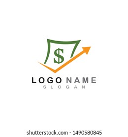 Money logo vector template stock vector illustration