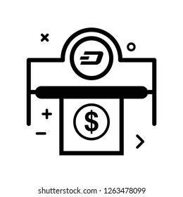 Money machine icon