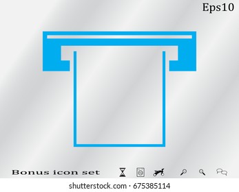money machine, icon, vector illustration eps10