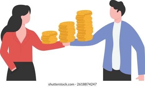Money made, bountiful harvest, investment and return on investment, wealth, profit, income,

