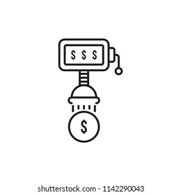 Money Making Modern Simple UI Vector Icon