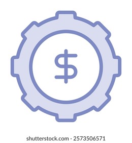 Money Management duotone line icon, editable vector icon, pixel perfect, illustrator ai file