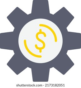 Money Management Flat Vector Icon Design