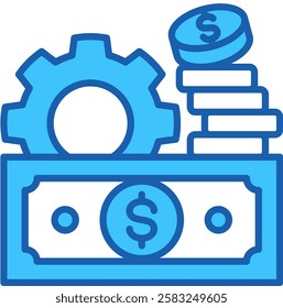 Money Management Icon Element For Design