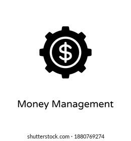 Money Management icon in vector. Logotype