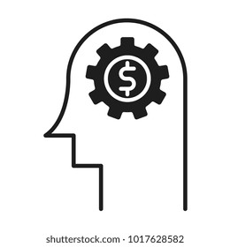 Money management vector icon