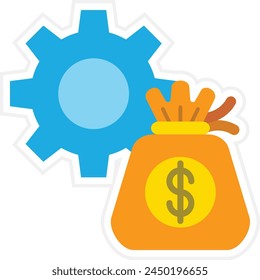 Money Management vector icon. Can be used for printing, mobile and web applications.