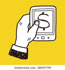 money mobile doodle