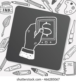 money mobile doodle