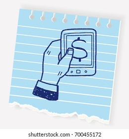 money mobile doodle