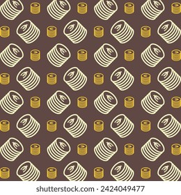 Money multicolor trendy repeating pattern design vector illustration background