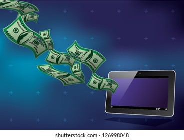 lot of money on a Tablet pc