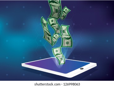 lot of money on a Tablet pc